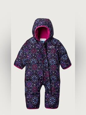 COLUMBIA |  Snuggly Bunny Toddler Girl Snowsuit 24m - Serenity Paperflakes